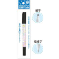 Japan San-X Oil-Based Twin Tip Marker Pen Fine & Bold - Sumikko Gurashi / Star Rainbow - 2