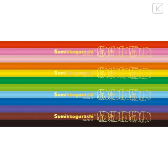 Japan San-X 12 Colored Pencil Set - Sumikko Gurashi B - 2