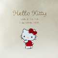 Japan Sanrio Shell Pouch - Hello Kitty / Pastel - 4
