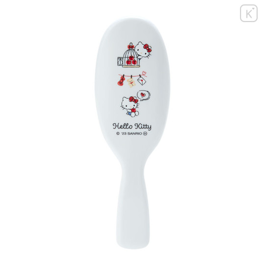 Japan Sanrio Hair Brush with Oil - Hello Kitty : Pastel - 1