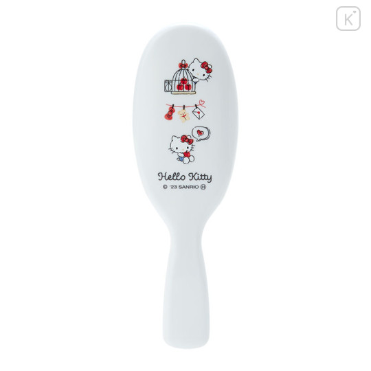 Japan Sanrio Oil Brush Comb - Hello Kitty / Pastel - 1
