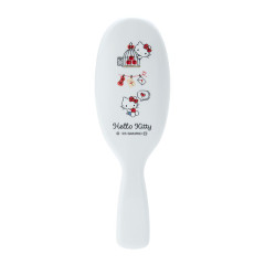 Japan Sanrio Hair Brush with Oil - Hello Kitty : Pastel