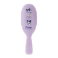 Japan Sanrio Hair Brush with Oil - Kuromi : Pastel - 1
