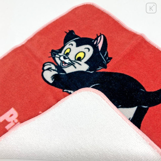 Japan Disney Petit Towel Handkerchief - Pinocchio / Figaro - 2