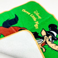Japan Disney Petit Towel Handkerchief - The Three Little Pigs / Big Bad Wolf - 2