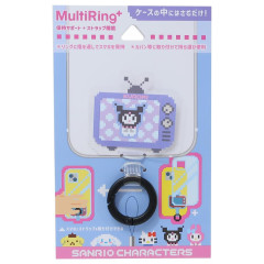 Japan Sanrio Multi Ring Plus - Kuromi / Retro Game