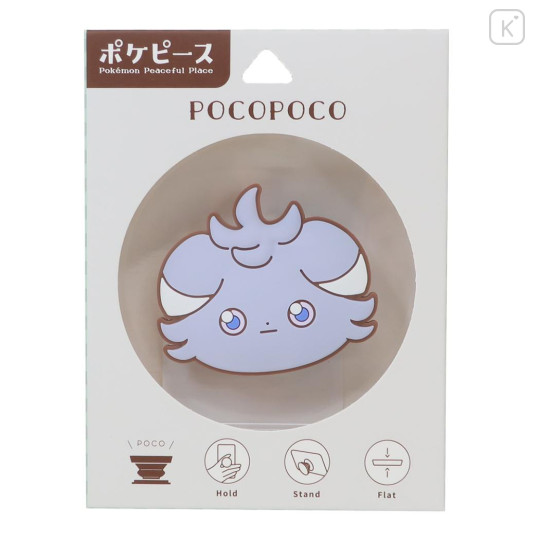 Japan Pokemon Pocopoco Smartphone Grip - Espurr / Pokepeace - 1