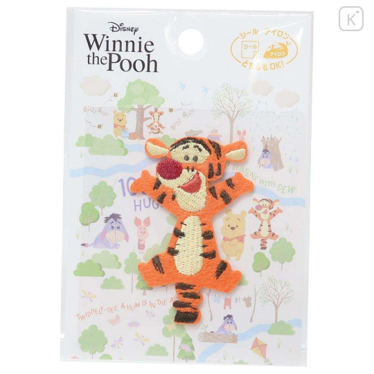 Japan Disney Embroidery Iron-on Applique Patch - Tigger / Comic - 1