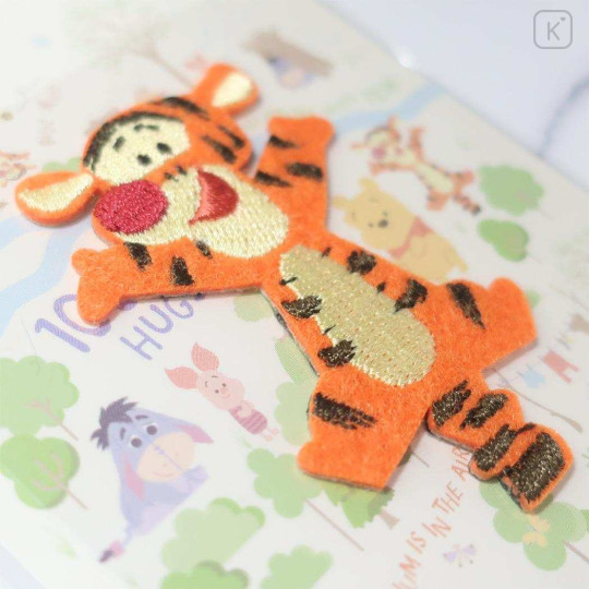 Japan Disney Embroidery Iron-on Applique Patch - Tigger / Comic - 2