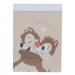 Japan Disney Mini Notepad - Chip & Dale / Little Brothers