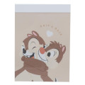 Japan Disney Mini Notepad - Chip & Dale / Little Brothers - 1