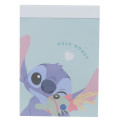 Japan Disney Mini Notepad - Stitch & Scrump - 1