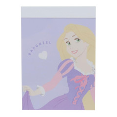 Japan Disney Mini Notepad - Rapunzel / Purple