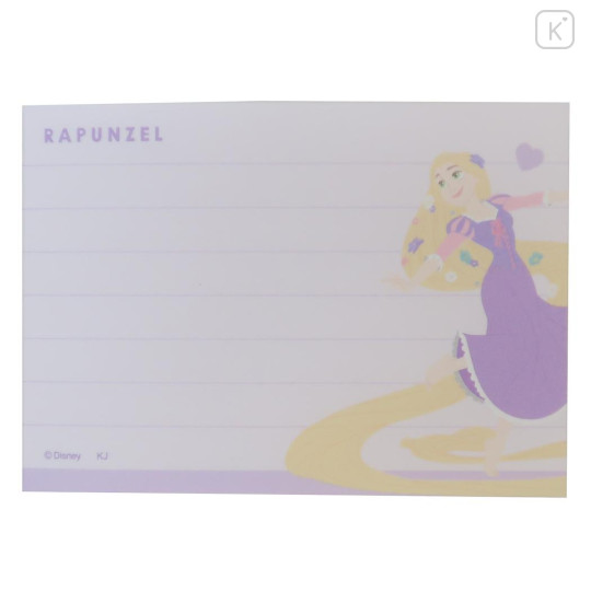 Japan Disney Mini Notepad - Rapunzel / Purple - 3