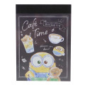 Japan Minions Mini Notepad - Bob / Cafe Time - 1