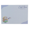 Japan Minions Mini Notepad - Bob / Cafe Time - 3
