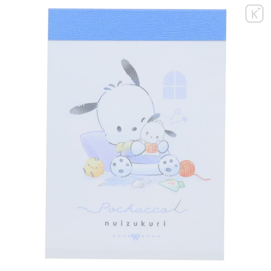 Japan Sanrio Mini Notepad - Pochacco / Room - 1