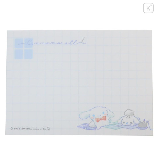 Japan Sanrio Mini Notepad - Cinnamoroll / Room - 3
