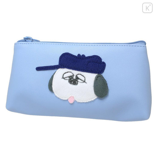 Japan Peanuts Fluffy Pen Case - Olaf / Blue - 1