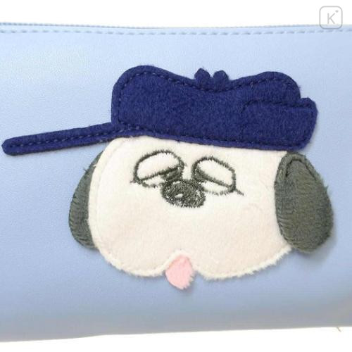 Japan Peanuts Fluffy Pen Case - Olaf / Blue - 4