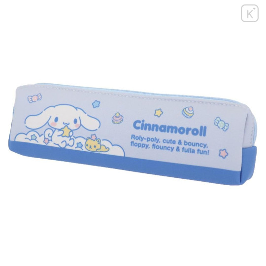 Japan Sanrio Slim Pen Case - Cinnamoroll / Sky - 1