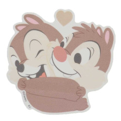 Japan Disney Vinyl Sticker - Chip & Dale / Little Brothers