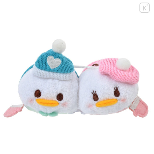 Japan Disney Store Tsum Tsum Plush - Donald & Daisy / Valentine 2024 - 1