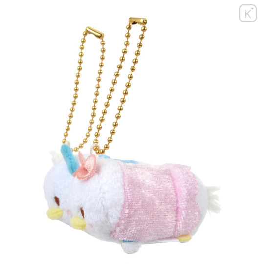 Japan Disney Store Tsum Tsum Plush Keychain - Donald & Daisy : Valentine 2024 - 3
