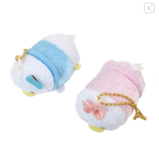Japan Disney Store Tsum Tsum Plush Keychain - Donald & Daisy : Valentine 2024 - 5