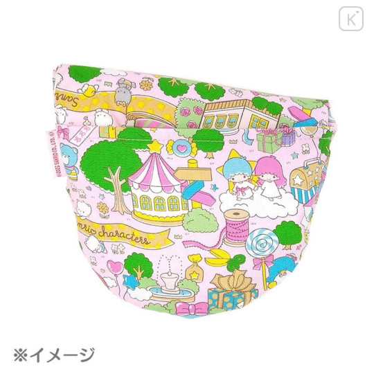 Japan Sanrio Neck Pillow - Peach Lime - 5