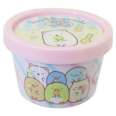 Japan San-X Cup Ice Cream Accessory Case - Sumikko Gurashi / Pink