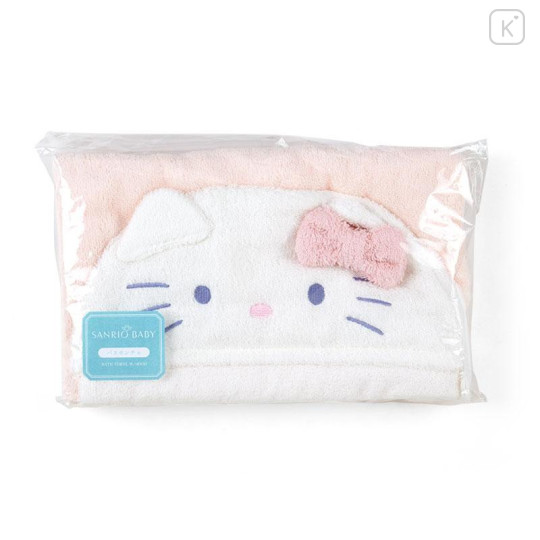 Japan Sanrio Original Bath Poncho - Hello Kitty / Sanrio Baby - 5