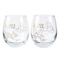 Japan Disney Store Glass Set - Mickey & Minnie - 2