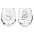 Japan Disney Store Glass Set - Mickey & Minnie - 5