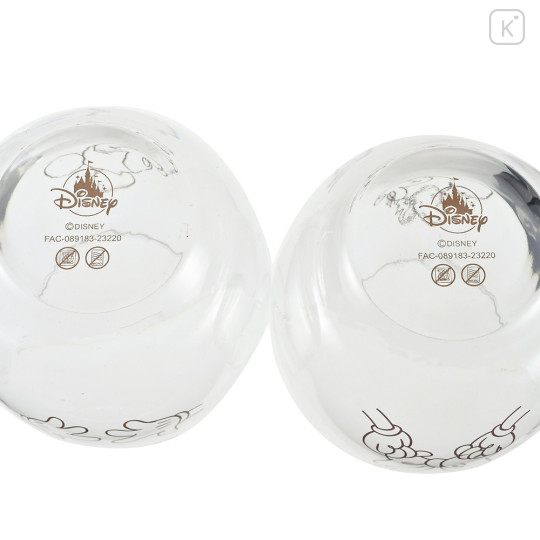 Japan Disney Store Glass Set - Mickey & Minnie - 7