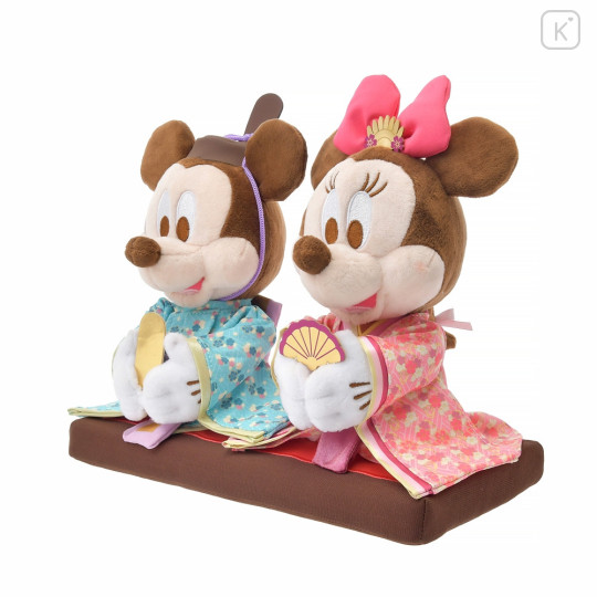 Japan Disney Store Stuffed Doll - Mickey & Minnie : Doll's Day - 2