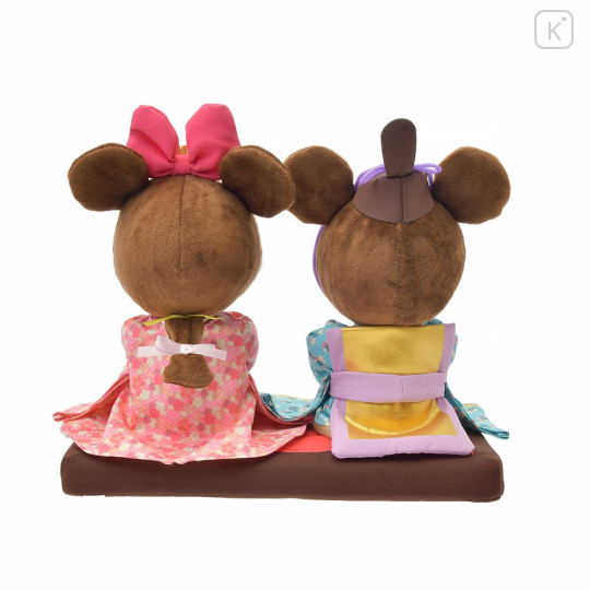 Japan Disney Store Stuffed Doll - Mickey & Minnie : Doll's Day - 4