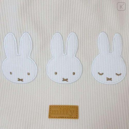 Japan Miffy Mini Tote Bag - White / Fluffy - 4