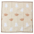 Japan Miffy Kitchen Dishcloth Set of 3 - Boris Bear / Light Brown - 2