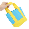 Japan Miffy Embroidery Mini Tote Bag - Blue & Yellow - 2