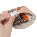 Japan Miffy Flat Pouch & Tissue Case - Light Orange - 3