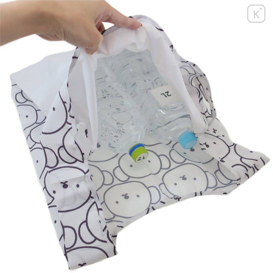 Japan Miffy Eco Shopping Bag - Boris Bear / White - 3