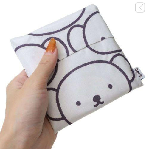 Japan Miffy Eco Shopping Bag - Boris Bear / White - 4