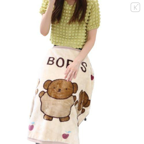 Japan Miffy Blanket - Boris Bear / Light Brown - 4