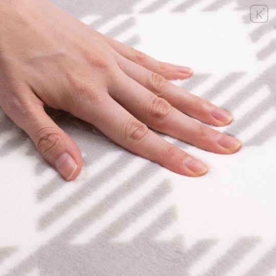 Japan Miffy Floor Mat - Light Grey - 3