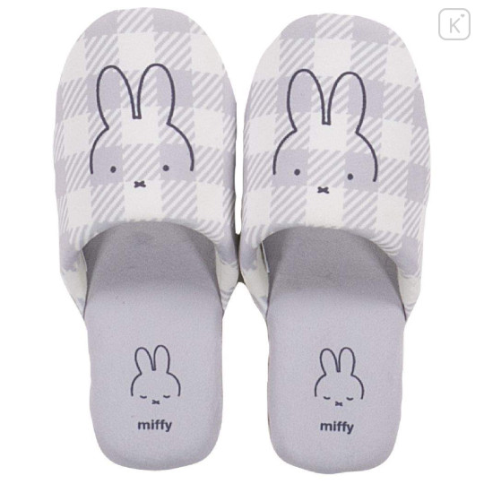 Japan Miffy Room Slippers - Light Grey - 1