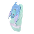 Japan Disney Store Fluffy Plush Keychain - Stitch / Baby Swaddles Okurumi - 2