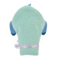 Japan Disney Store Fluffy Plush Keychain - Stitch / Baby Swaddles Okurumi - 3