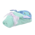 Japan Disney Store Fluffy Plush Keychain - Stitch / Baby Swaddles Okurumi - 4