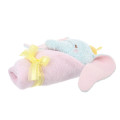 Japan Disney Store Fluffy Plush Keychain - Dumbo / Baby Swaddles Okurumi - 4